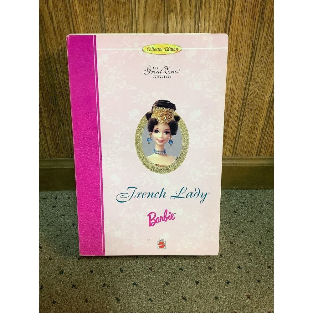 NRFB Vintage 1996 French Lady Barbie THE GREAT ERAS COLLECTION 16707 Mattel